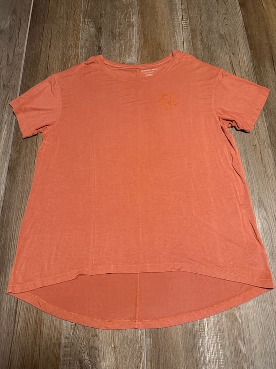 American Eagle Outfitters Tops - American Eagle Outfitters Soft & Sexy Coral Crewneck Tee
